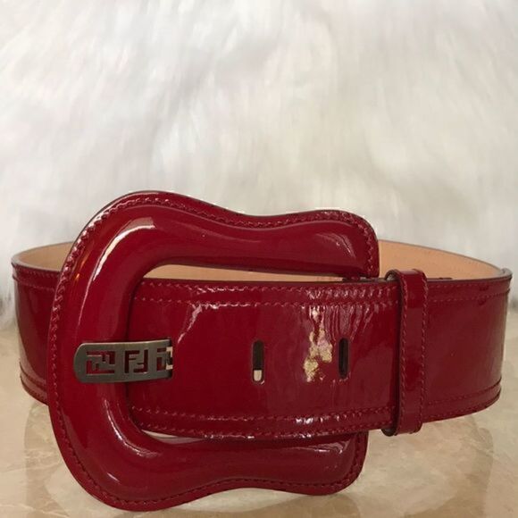 FENDI BELT leather made in Italy 100% authentic - Picture 3 of 8